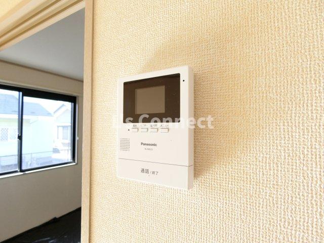 セキュリティ　突然の来客時もＴＶモニターホンでしっかり確認。