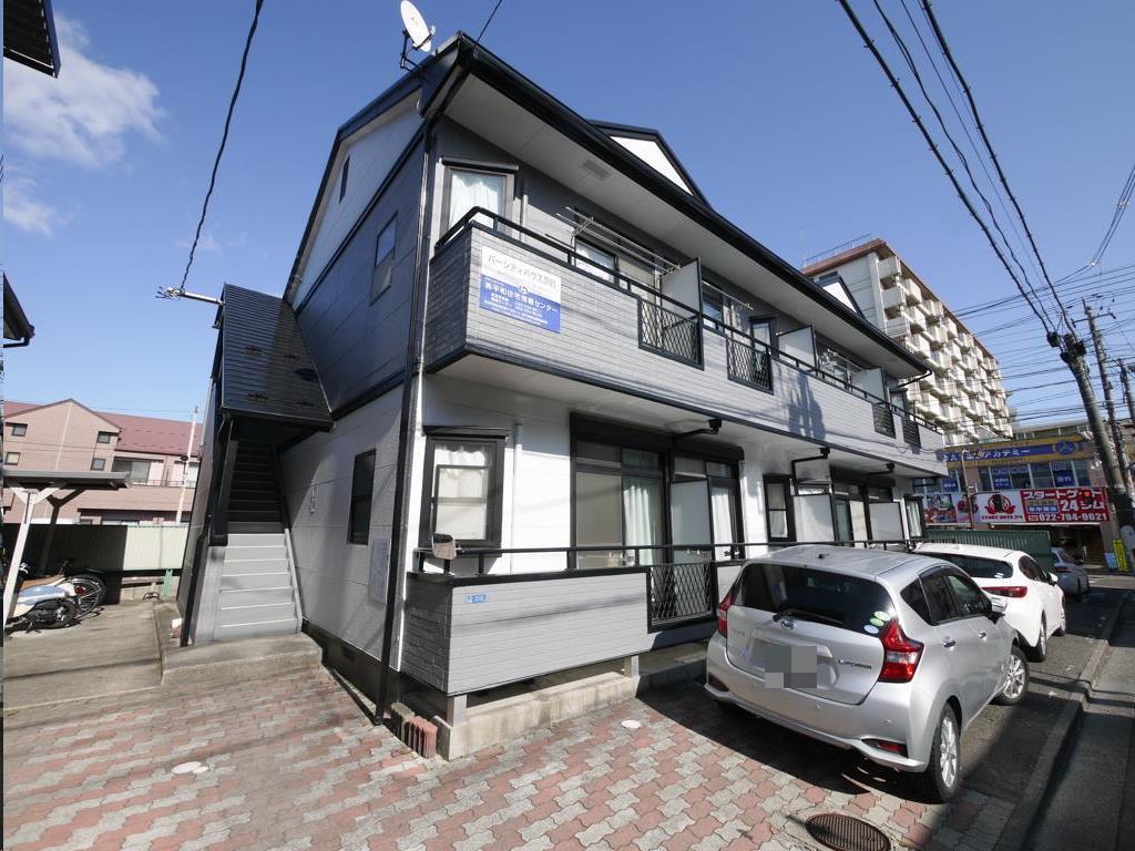建物外観　「バーシティハウス原町」外観写真