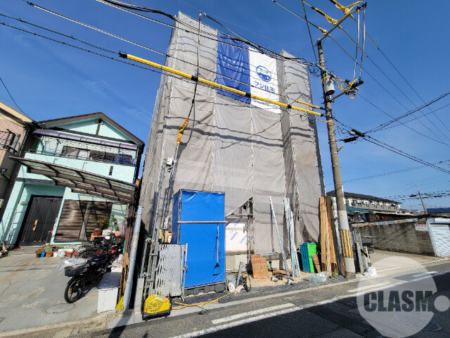 建物外観　建築中です