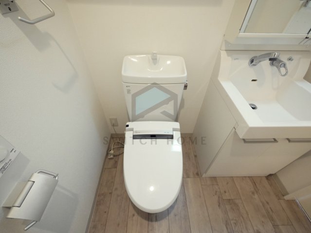 トイレ　トイレもきれいです