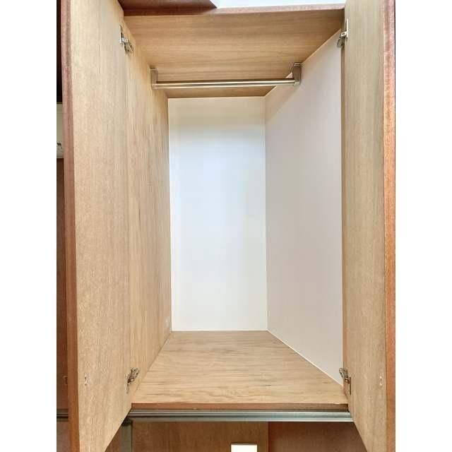 収納　十分な収納スペースがあります