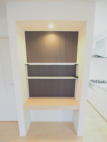 眺望　※写真は反転タイプの別部屋のものです。