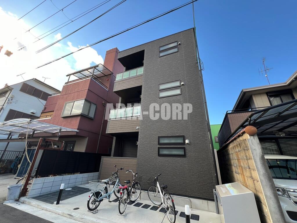 建物外観　2023年完成、大手ハウスメーカー施工デザイナーズアパート！