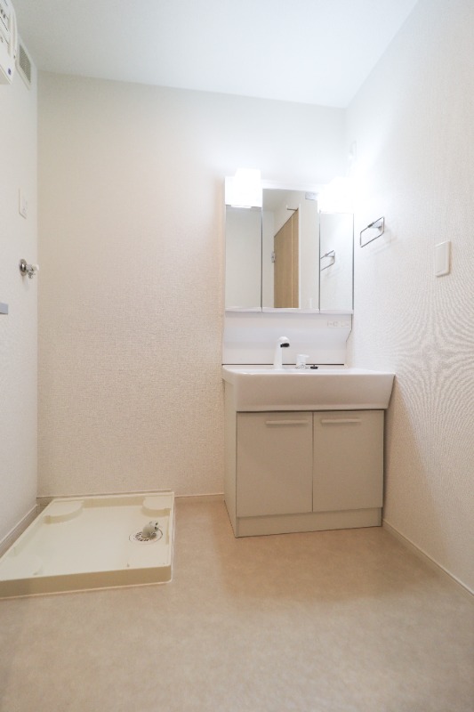 洗面設備　図面と現状に相違がある場合には現状を優先