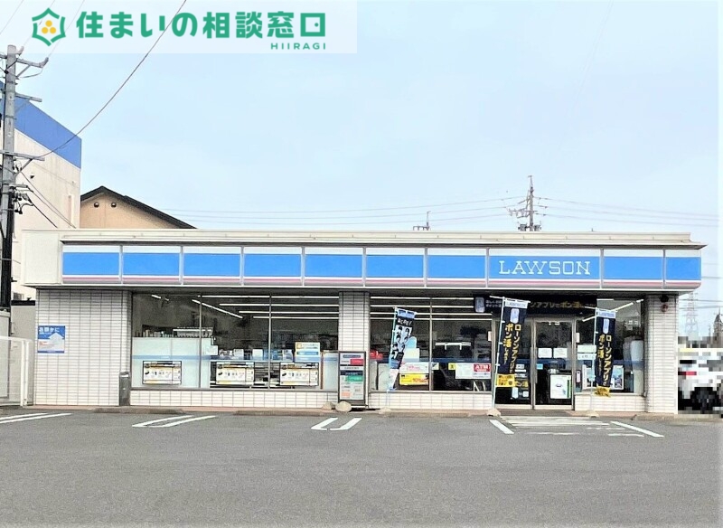 コンビニ　ローソン岡崎鴨田南町店（コンビニ）まで418m