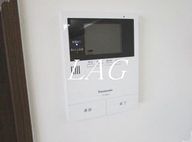 セキュリティ　モニター付きインターホンです。