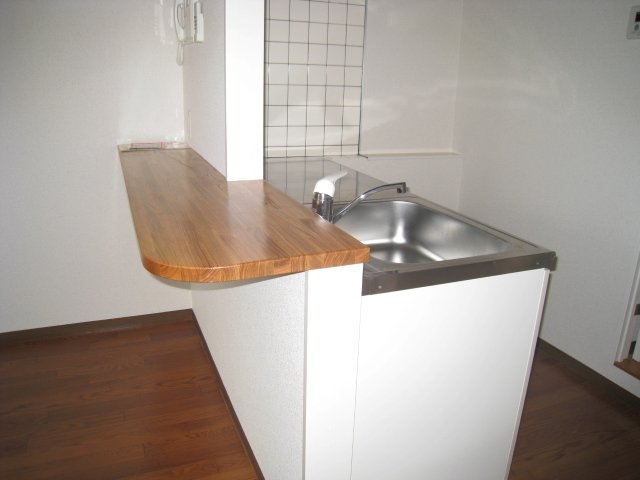 キッチン　同物件別号室の写真です。