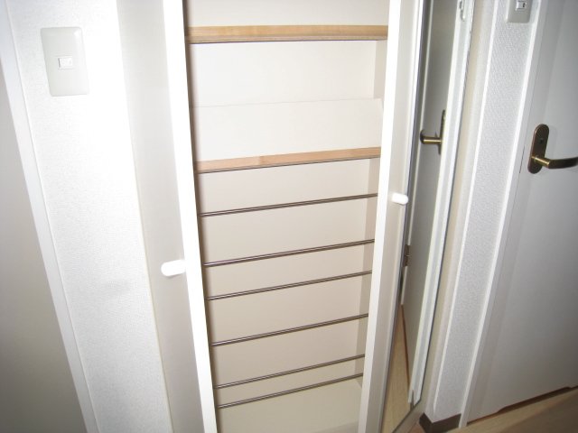 収納　同物件別号室の写真です。