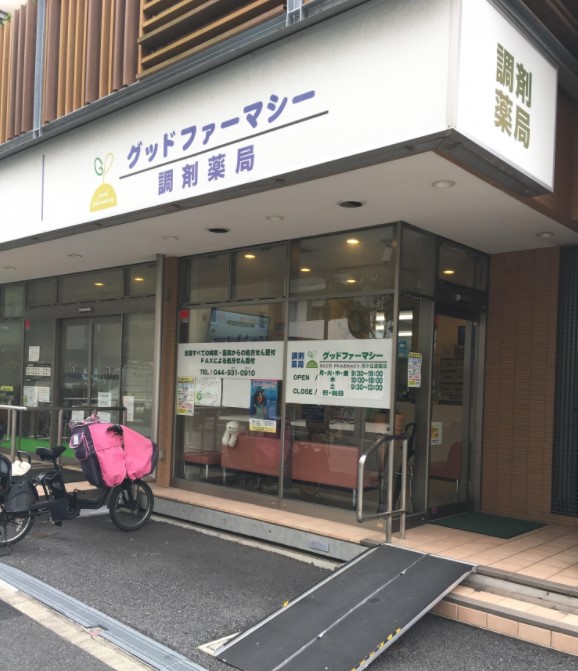 ドラックストア　グッドファーマシーナカヤマ（ドラッグストア）まで30m