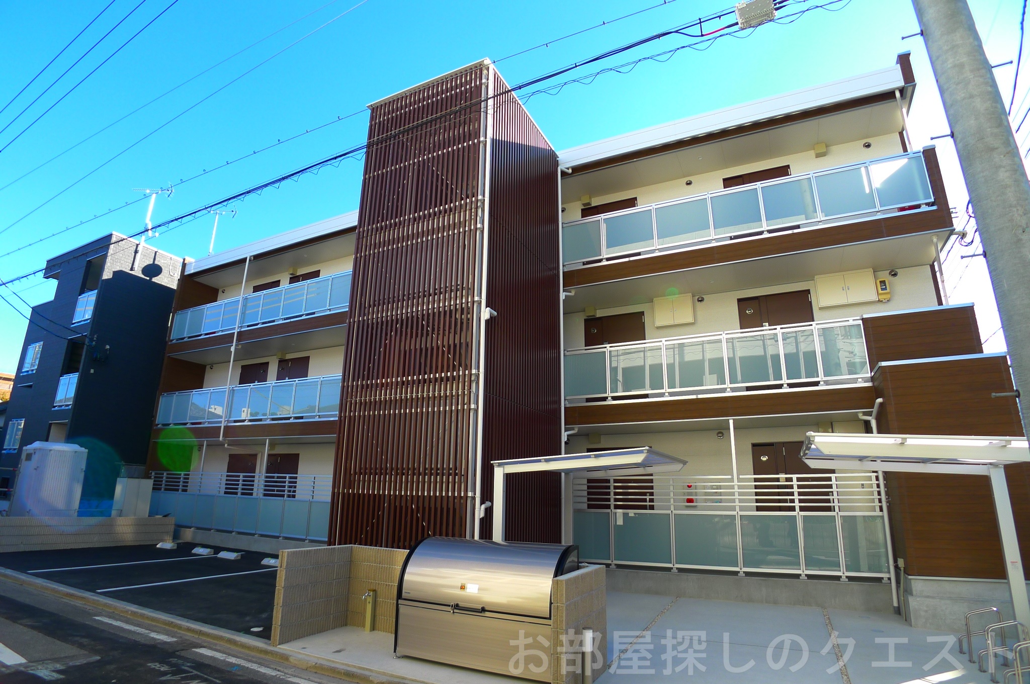 建物外観　オートロック付きマンション☆