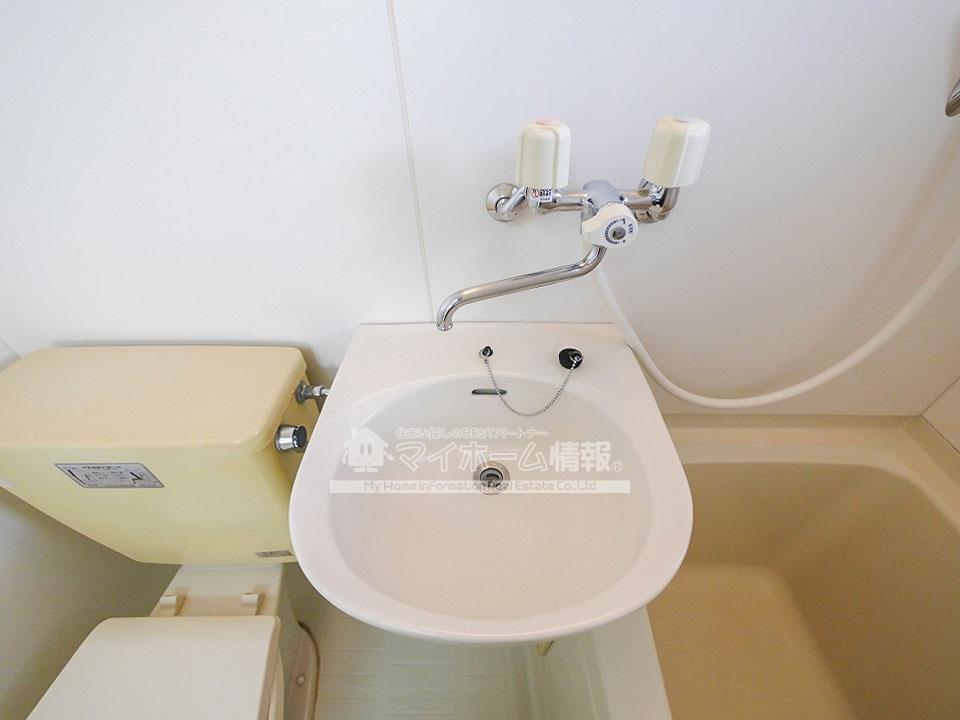 洗面設備　内観写真は同タイプ間取りを引用しており、内装が異なる場合がご