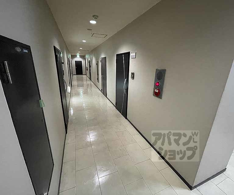 ロビー　防犯カメラ付です。