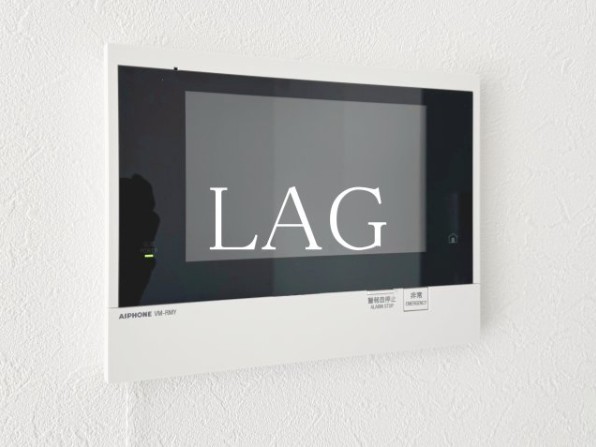 セキュリティ　モニター付きインターフォンです。