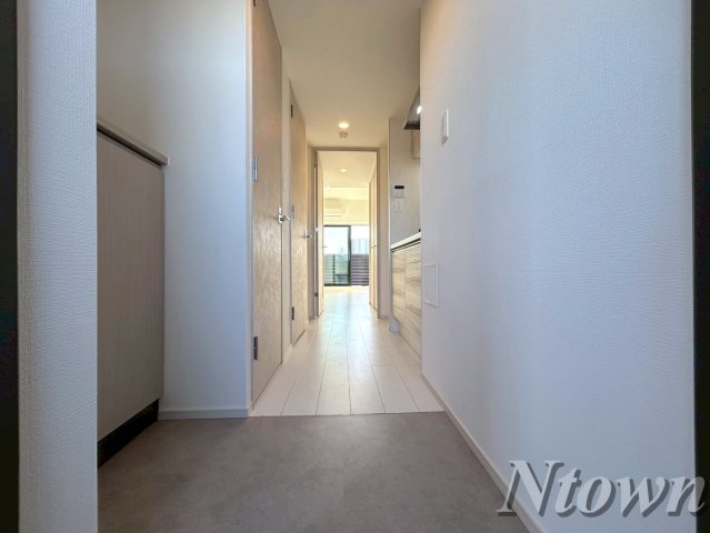 玄関　明るい玄関です