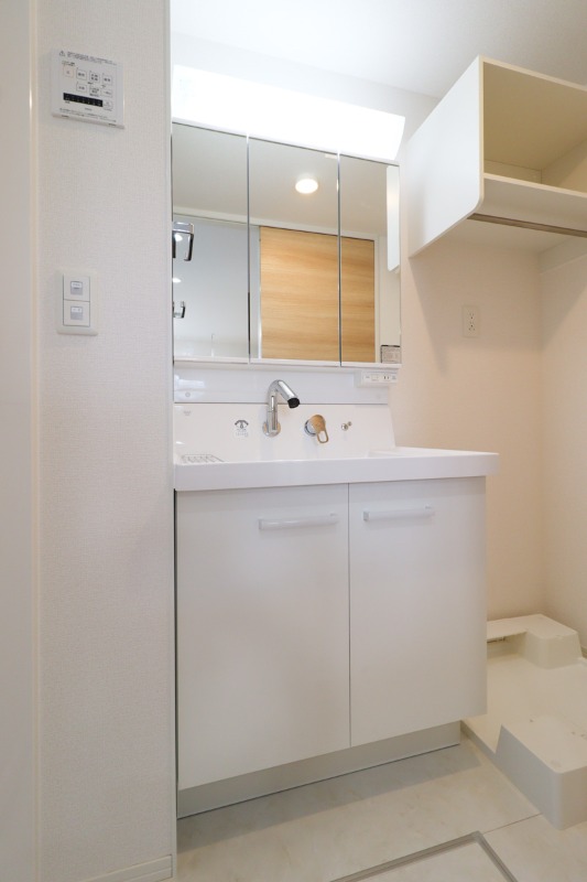 洗面設備　図面と現状に相違がある場合には現状を優先