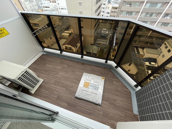 バルコニー　※別部屋の写真です