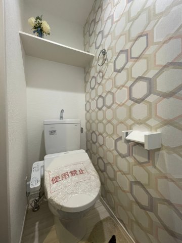 トイレ　同シリーズ物件のモデルルームになります※現況優先