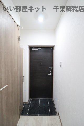 玄関　収納もある玄関です