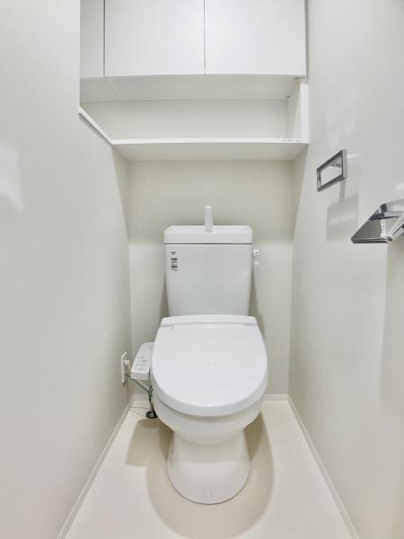 トイレ　ゆったりとした空間のトイレです