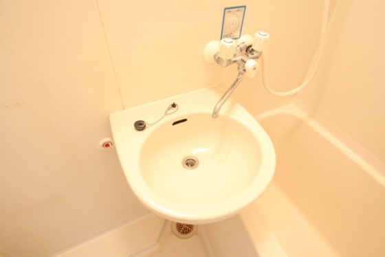 洗面設備　※別号室の写真です