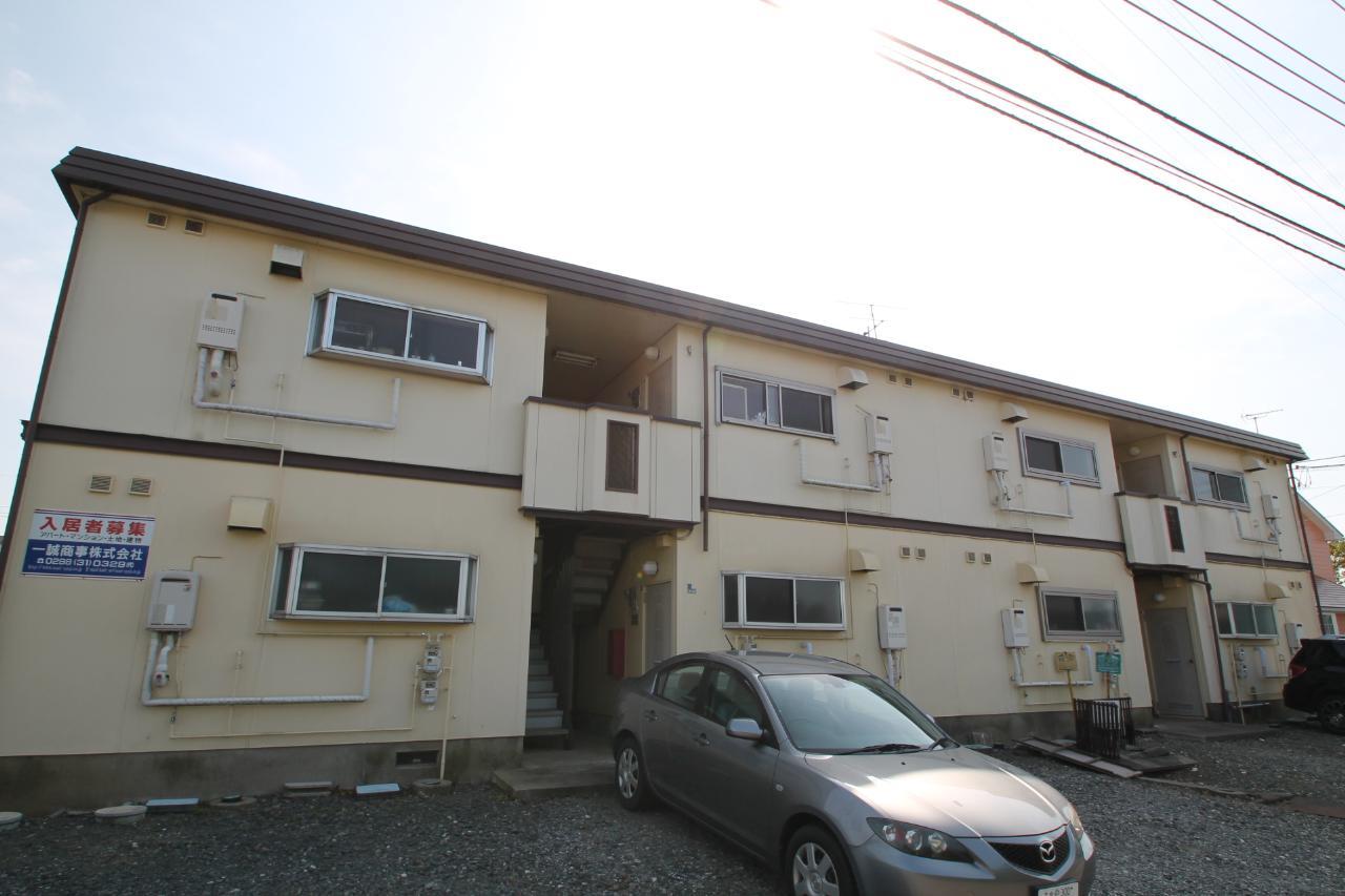 駐車場　駐車場は砂利です。