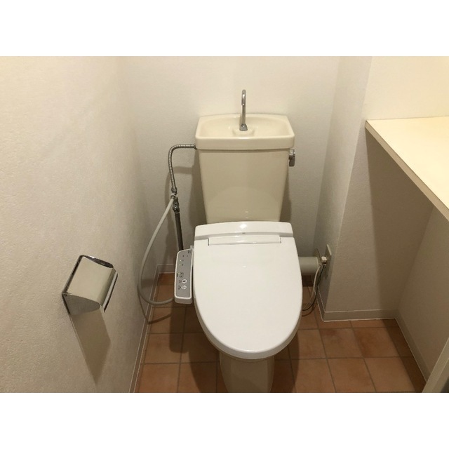 トイレ　ゆったりとした空間のトイレです