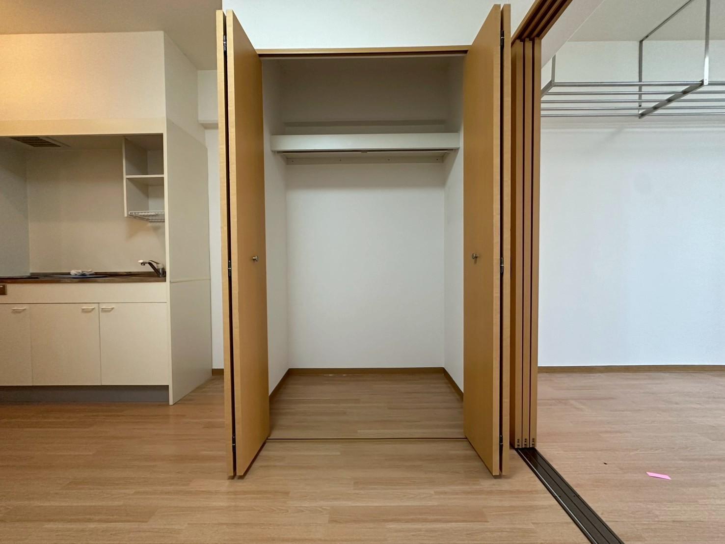 収納　クローゼット付きです(別室参考写真)