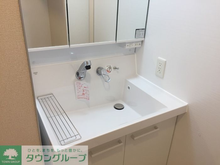 洗面設備　同社施工イメージ