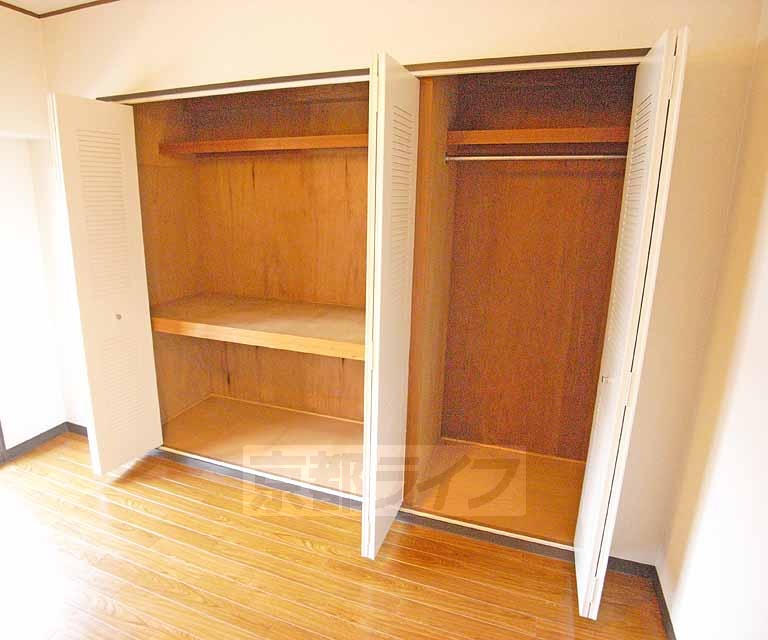 収納　荷物が多くても安心です。