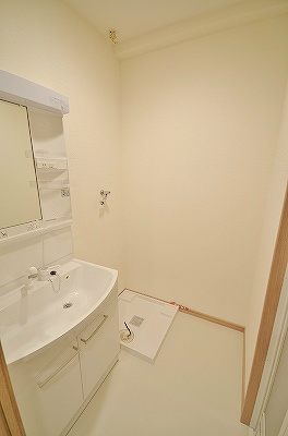 洗面設備　洗面脱衣所＆室内洗濯機置場