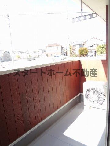 バルコニー　バルコニーがあります