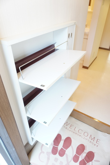 玄関　玄関のシューズボックス