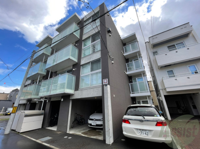 建物外観　札幌市中央区南５条西「サークルロードヒルズ」