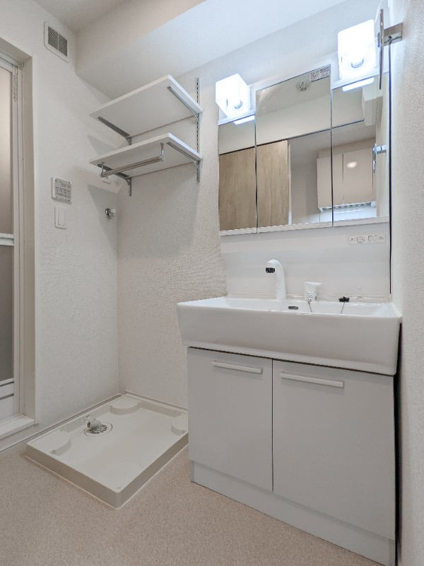 洗面設備　図面と現状に相違がある場合には現状を優先