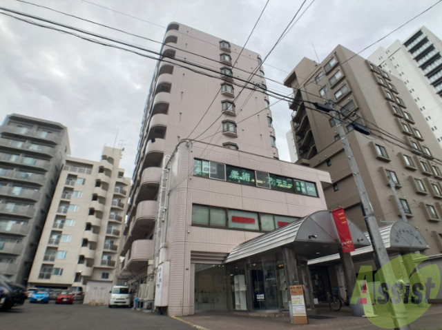 建物外観　札幌市中央区大通西「サンシャイン円山」