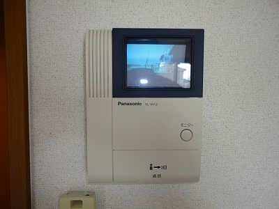 セキュリティ　モニター付きインターホン