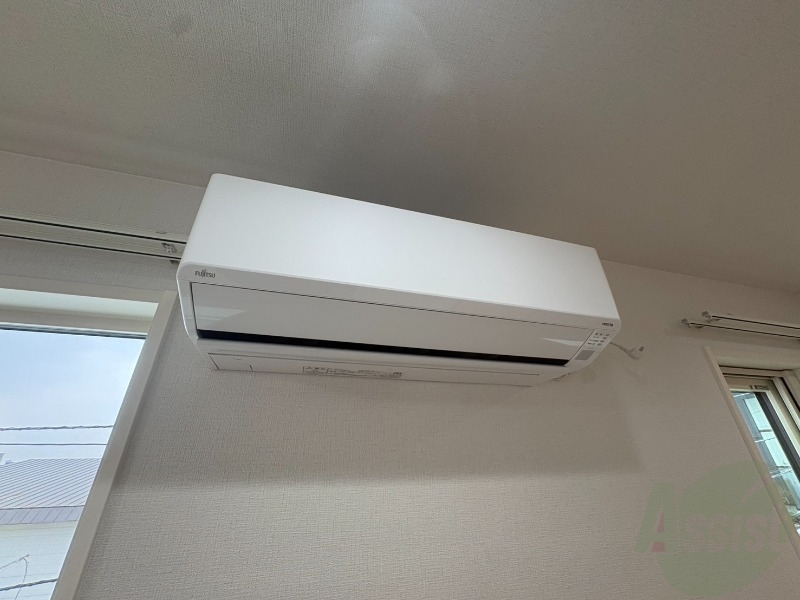 その他設備　エアコンがありますので夏でも快適に過ごせます！