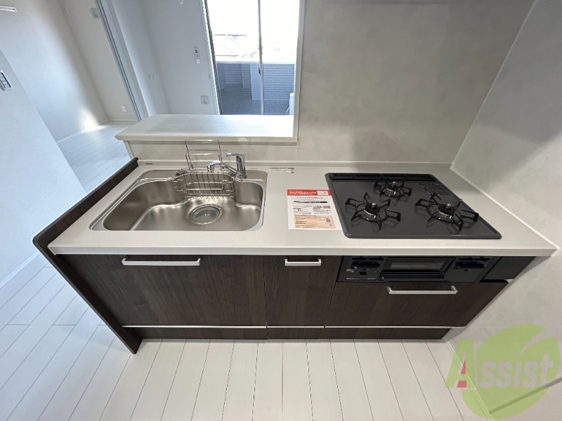 キッチン　キッチンは料理をする場所もしっかりあっていいですね～