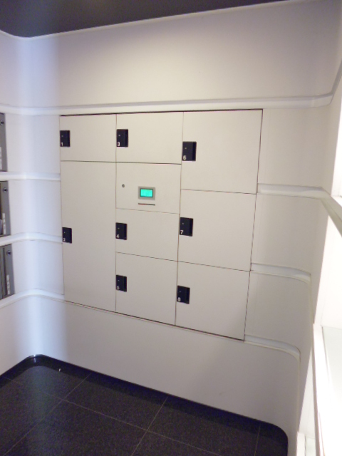 セキュリティ　宅配ＢＯＸ付です。