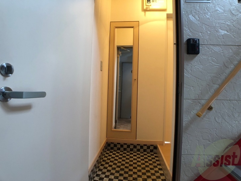 玄関　お部屋の第一印象を決める玄関はこちらです！