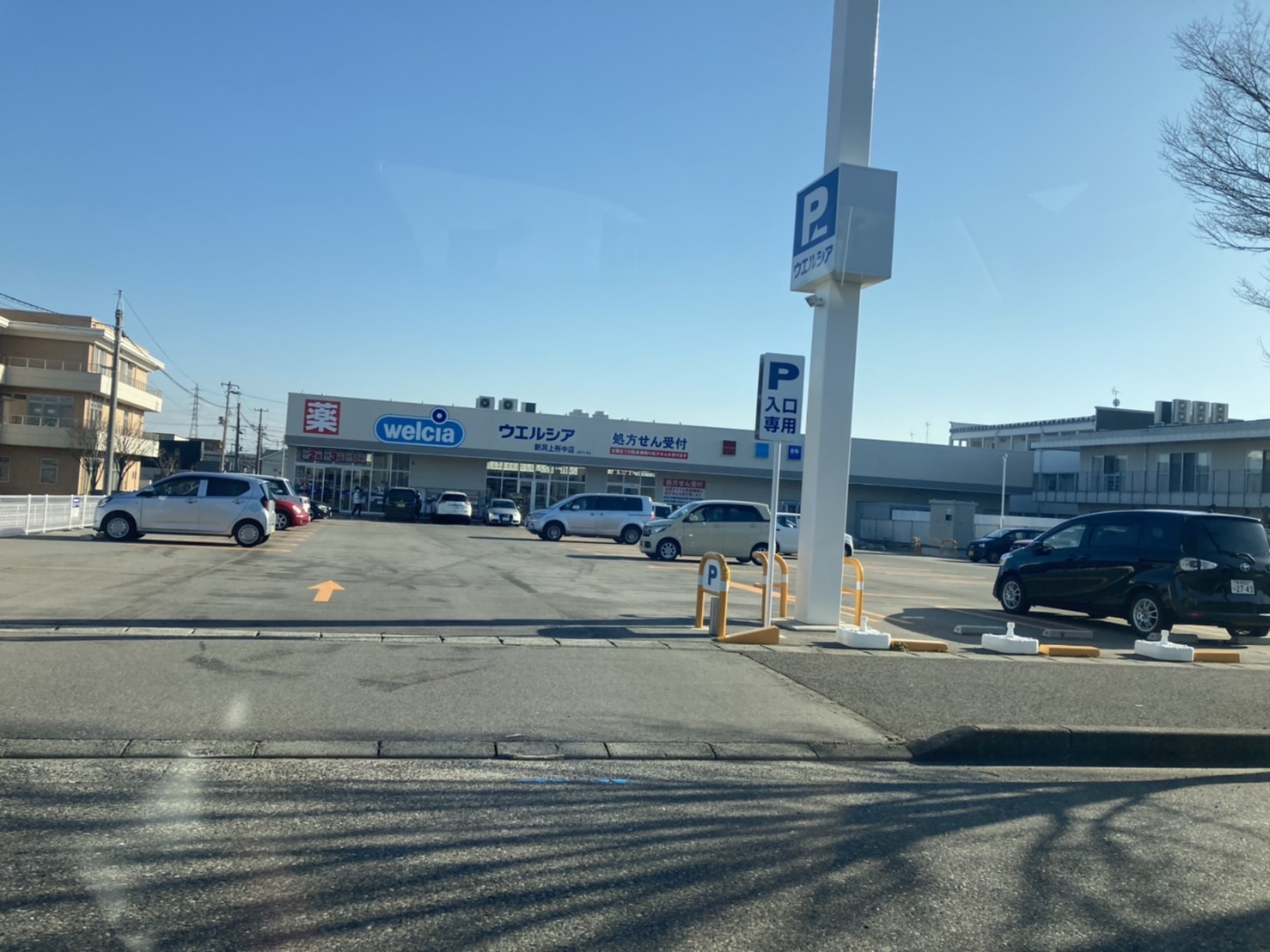 ドラックストア　ウエルシア新潟上所中店（ドラッグストア）まで694m