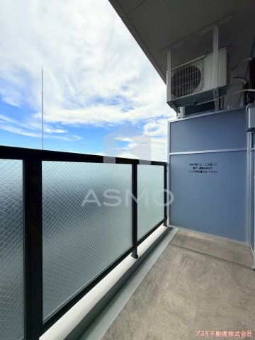 バルコニー　同マンション別部屋　参考写真