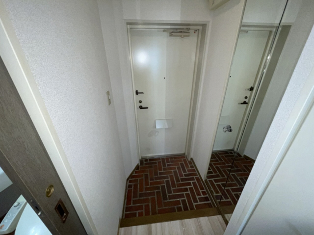 玄関　明るい玄関です