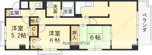 FigTree2号館の間取り写真