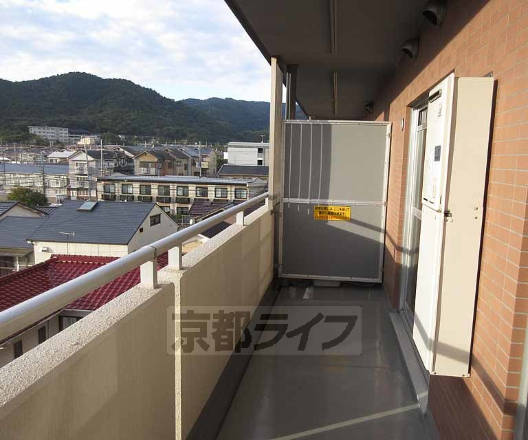 バルコニー　開放的なバルコニーです