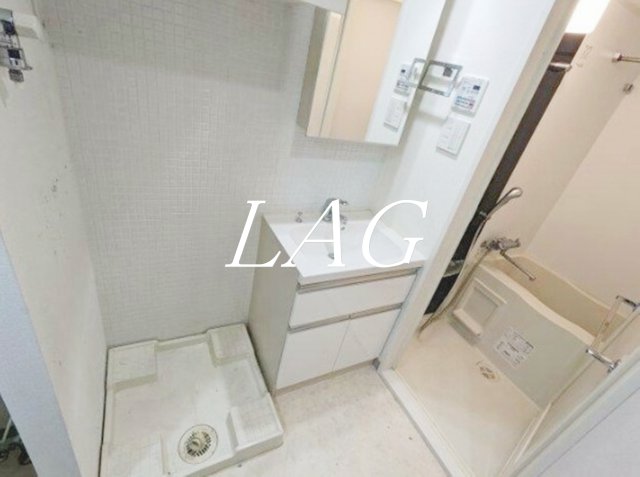 洗面設備　洗面台です。