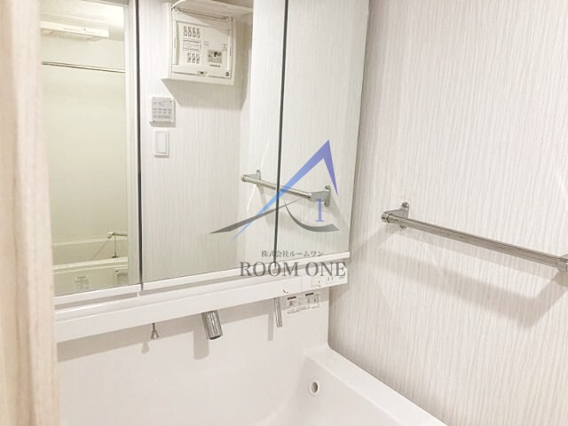 洗面設備　独立洗面台です。