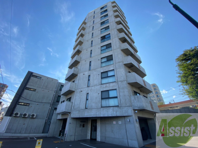 建物外観　札幌市中央区南２条「円山シャトー桂和坂下」