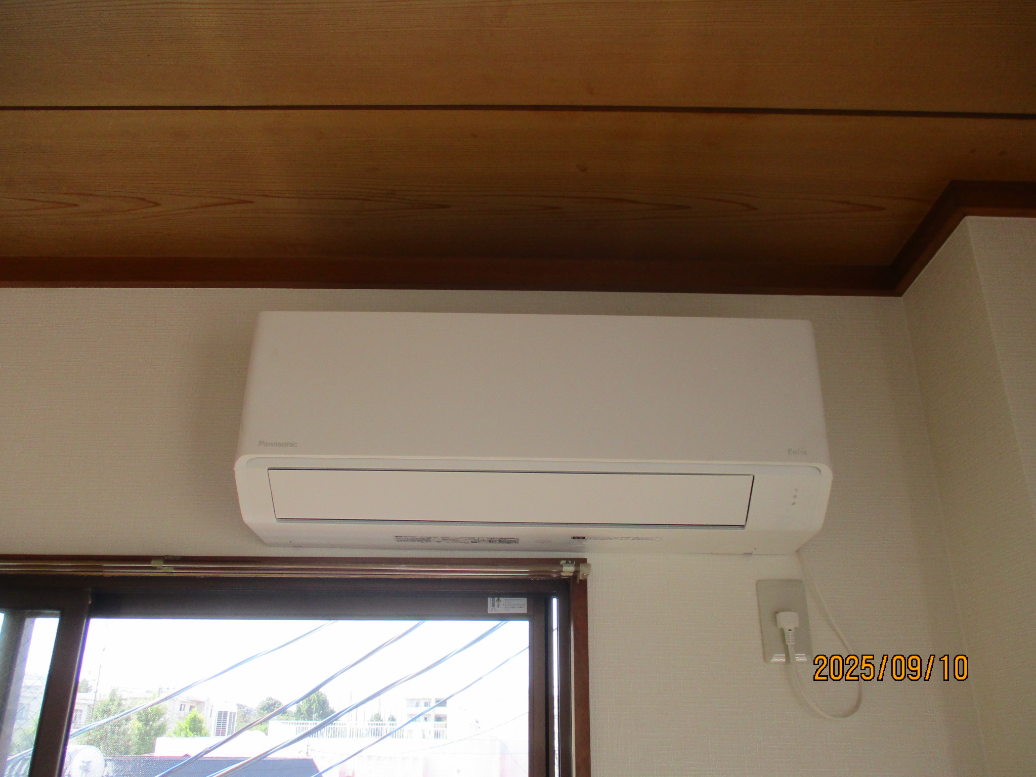 その他設備　エアコン新品