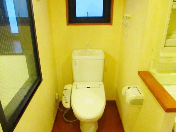 トイレ　反転です